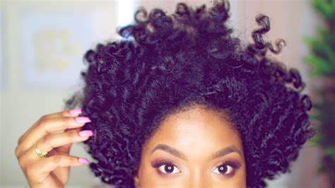 How To The Perfect Easy Flexi Rod Set On Natural Hair Youtube