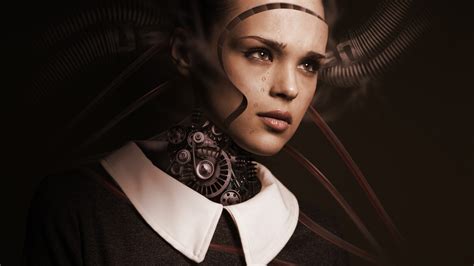 1920x1080 Robot Woman Artificial Intelligence Technology Robotics Girl