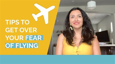 How To Conquer Your Fear Of Flying Youtube