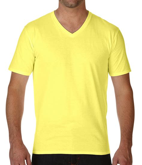 gildan premium t shirt herren v ausschnitt viele farben shirt s xxl 41v00 neu ebay