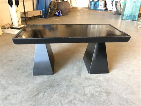 See more ideas about side table, table, furniture. Midcentury Geometric Sculptural Black Lacquer Coffee Table ...