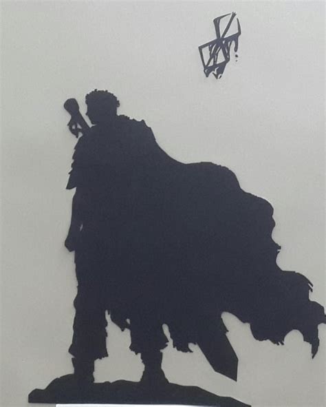 Did Guts Thats The Black Swordsman And His Brand Silhouette For My