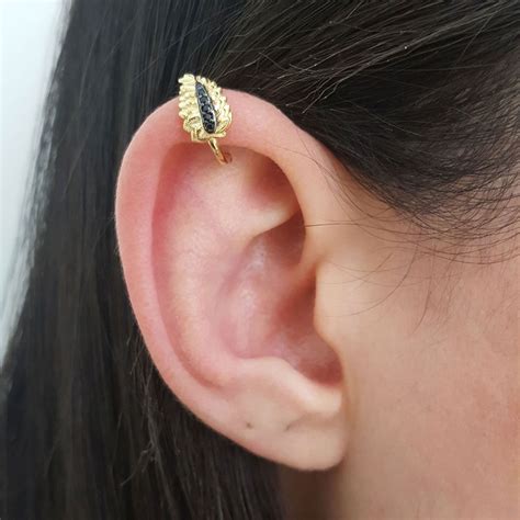 leaf shaped ear cuffs earrings women ear cuffs women t İdeas 925 sterling silver summer