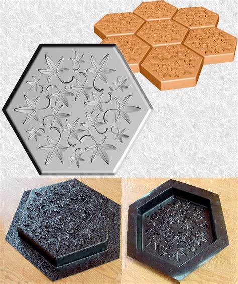See more ideas about stepping stone molds, stone molds, stone. C and R Enterprise - Stepping Stone Molds - 010 - Hexagon ...