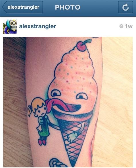 Saw This Icecream Tattoo On Instagram Want It So Bad Ice Cream