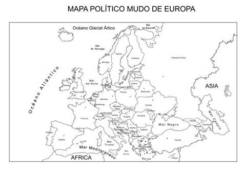 Mapas De Europa Para Descargar Y Colorear Colorear Imágenes