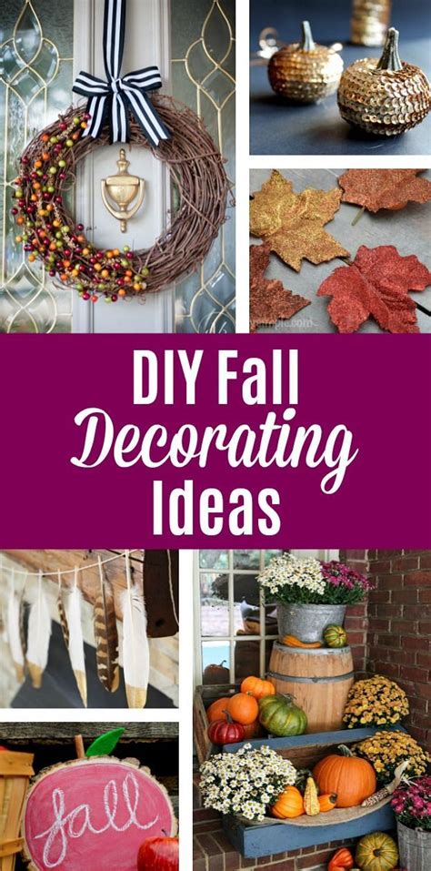 20 Diy Fall Decorating Ideas Add A Touch Of Autumn Decor To Your Home