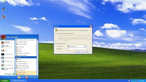 How To Run Any Program As Administrator With Windows XP Tutorial
