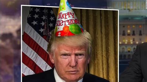 Late Night Wishes Trump Happy Birthday Cnn Video