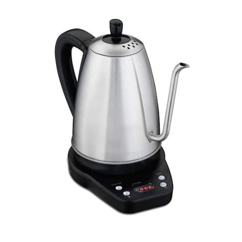 Hamilton Beach Gooseneck 5 Cup Stainless Steel Corded Electric Kettle
