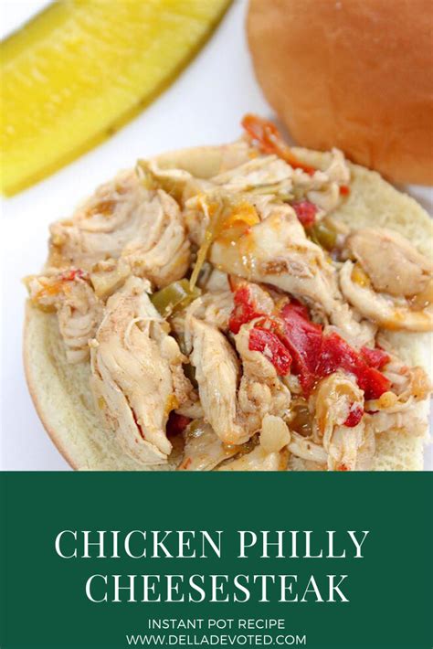 Maybe you would like to learn more about one of these? Chicken Philly Cheesesteak: Instant Pot Recipe | Instant ...
