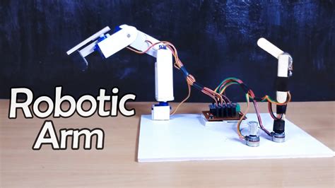 How To Make Robotic Arm With Arduino Record And Play Arm Youtube