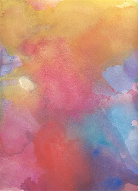 Watercolor Painting Abstract Art Inside Out Watercolor Paintings