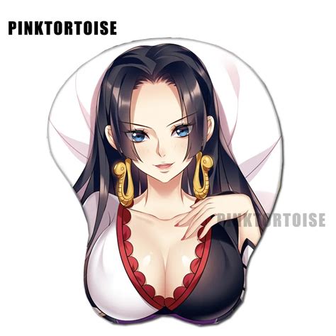 Pinktortoise Anime Boa Hancock 3d Chest Silicone Wrist Rest Mouse Pad Mouse Pads Aliexpress