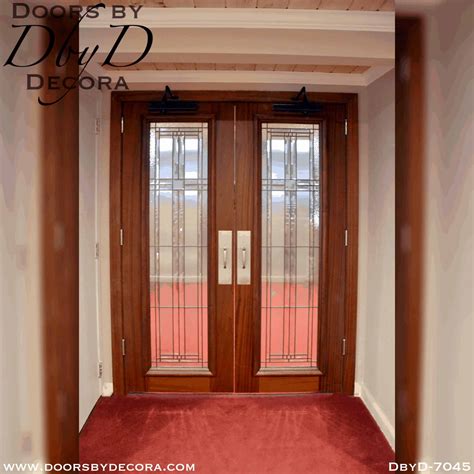 Custom Church Interior Glass Doors Wood Front Entry Doors By Decora