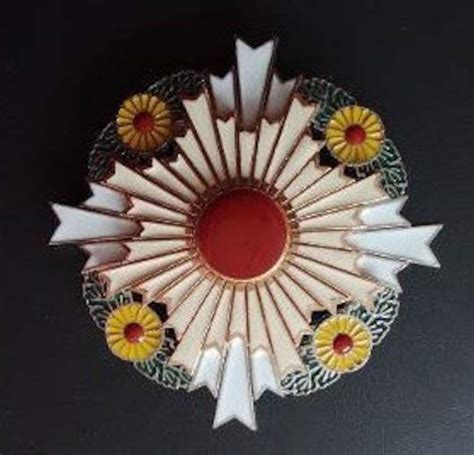 Japanese Order Of The Chrysanthemum Replica Grand Cordon Star Etsy