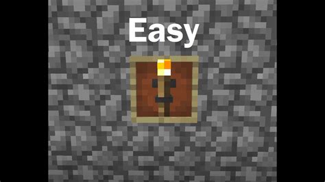 Start by making a furnace. Minecraft: How to Make a Torch holder - YouTube