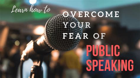 Discover How You Can Overcome Your Fear Over Public Speaking As You