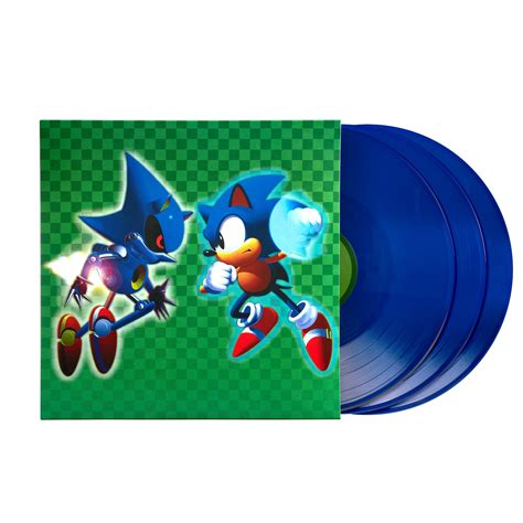 Sonic Cd Aka Sonic The Hedgehog 3xlp Vinyl Record