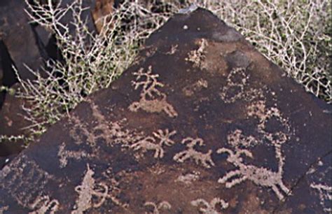 Petroglyphs Pictographs And A Geoglyph Rock Art Of The American