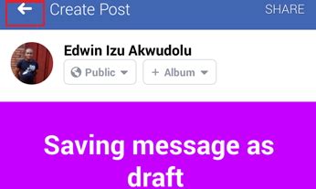 Just tap the quick filter located at the top of every feed (center for mobile and top left for web) and access the. Where Can I Find My Draft On Facebook Android App? - High ...
