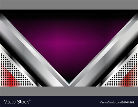 Violet Metal Background Royalty Free Vector Image