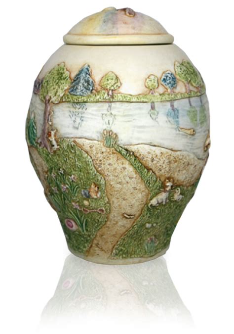 Cremation pet urn, engraved dog cat ashes, pet urn for dogs cats, keepsake wood box, memorial, personalized photo, pet loss gifts there are 158352 pet urns for sale on etsy, and they cost $63.78 on average. Small Dog Urn- Rainbow Bridge