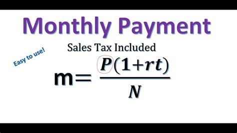 How To Find Monthly Payments Youtube