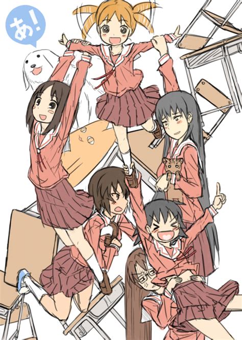 Kasuga Ayumu Sakaki Mihama Chiyo Takino Tomo Mizuhara Koyomi And 4 More Azumanga Daioh