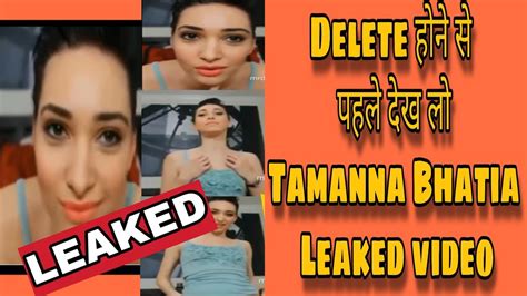 Tamanna Bhatia Viral Video Fake Video Bollywood Bollywood Actress Leaked Video YouTube