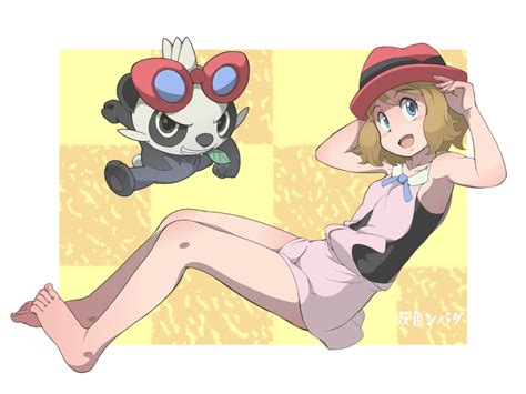 Serena And Pancham Pokemon And 1 More Drawn By Daradarapanda Danbooru