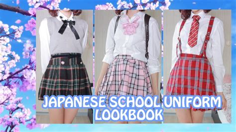 Kawaii School Uniform Lookbook 🌸 Youtube