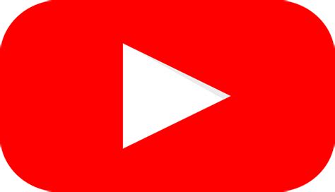 Free Vector Graphic Youtube Logo Graphic Red Free