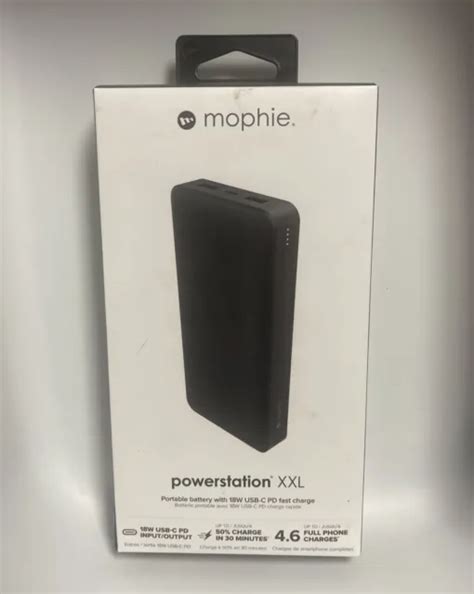 Mophie Powerstation Xxl Portable Battery With 18w Usb C Pd Fast Charge