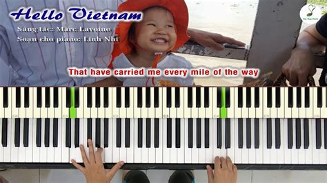 Xin Chào Việt Nam Hello Vietnam Piano Cover Linh Nhi Youtube