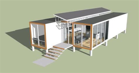 Shipping Container House Sketchup 3d Warehouse Sketch