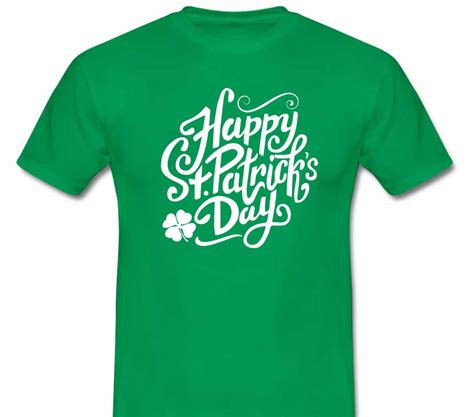 Saint Patricks Day T Shirt Large Green Tees For Tims
