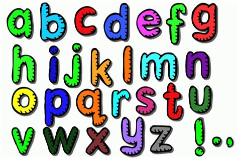 Each letter has an uppercase (capital letter) and a lowercase (small letter) form. The Alphabet: June 2013