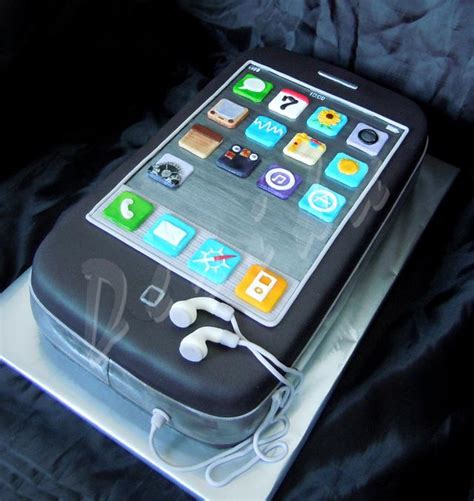 Mobile Phone Decorated Cake By Derika Cakesdecor