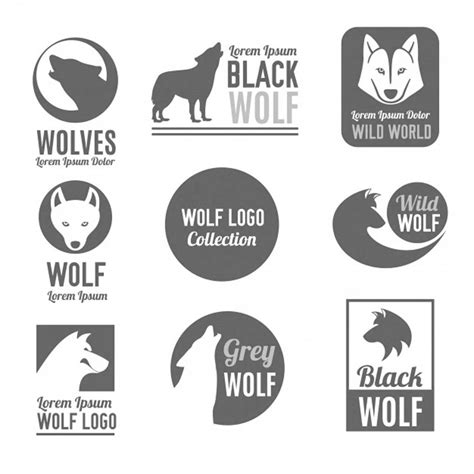 Logos De Lobo Su Significado Y Simbología The Color Blog