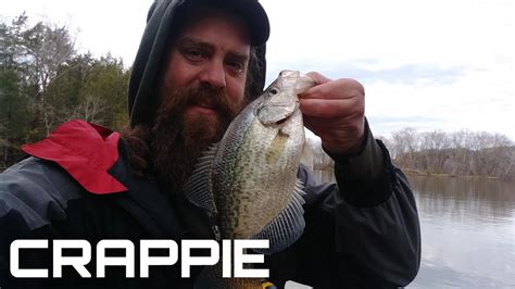 Cold Water Crappie Fishing With Minnows Multiple Crappie Rigs Used
