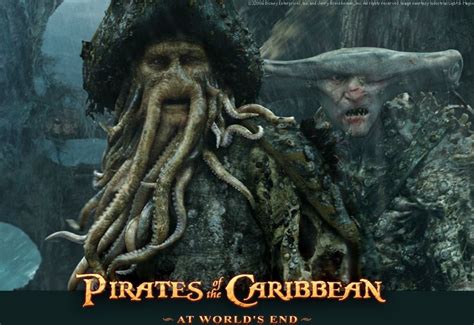 Davy Jones Bill Nighy Piratas Del Caribe Pirates Of The Caribbean