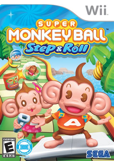 Super Monkey Ball Step And Roll Nintendo Wii Game