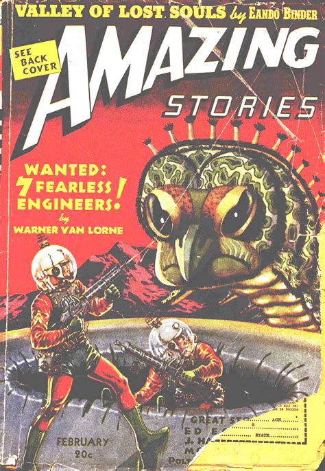Amazing Stories Page 17 Pulp Covers