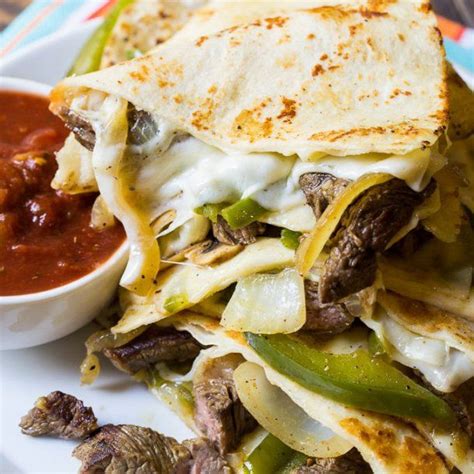 Philly Cheesesteak Quesadilla Part Of The Best Quesadillas Recipes