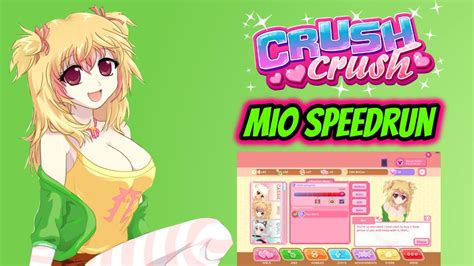 Crush Crush Mio Speedrunwr310 Youtube