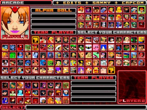 Infinity Mugen Team Battle Screenpack 11 480p Version Screenpacks