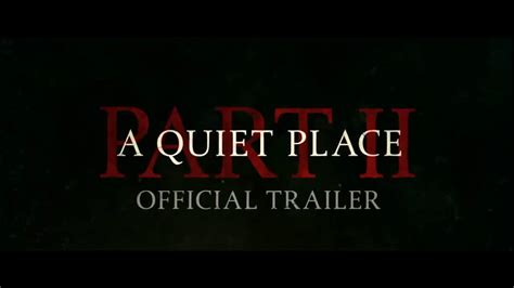 Mereka diharuskan untuk selalu menjaga ketenangan karena jika mereka membuat suara meskipun hanya sedikit, maka akan muncul sebuah entitas misterius yang nantinya memburu mereka. A Quiet place part 2 - Official Trailer-paramount pictures ...