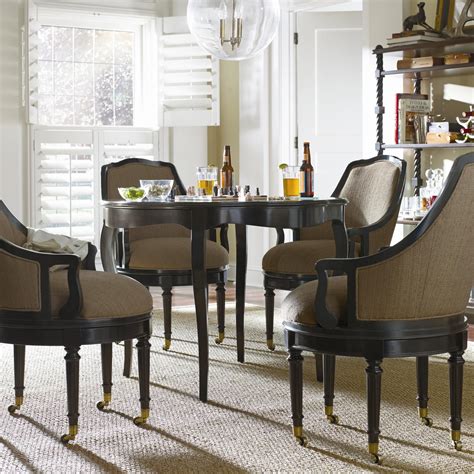 This swivel chair is an ideal. Nook: New London Game Table and Swivel Chair Set by ...