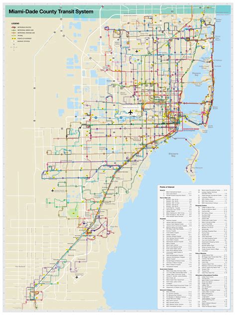 Miami Transit Bus Route